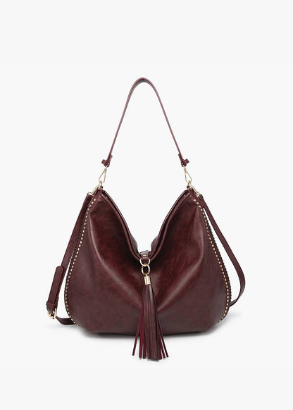 Demi Distressed Slouchy Hobo (2 Colors)