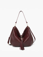 Load image into Gallery viewer, Demi Distressed Slouchy Hobo (2 Colors)
