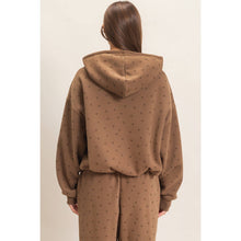 Load image into Gallery viewer, Star Print Bubble Hoodie

