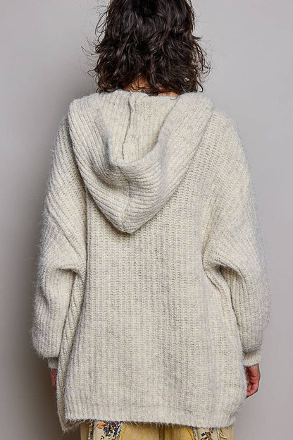 Cozy Escape Hooded Cardigan
