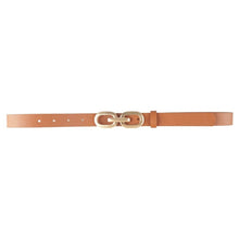 Load image into Gallery viewer, LINK DESIGN BUCKLE SKINNY BELT

