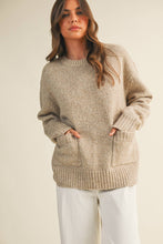 Load image into Gallery viewer, FRONT PATCH POCKET SWEATER TOP

