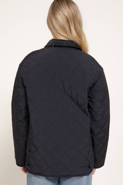 The Willa Quilted Barn Coat (2 Colors)