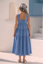 Load image into Gallery viewer, Rowan Tiered Flare Midi Dress
