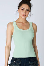Load image into Gallery viewer, Vintage Reversible Ribbed Tank (5 Colors)
