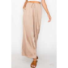 Load image into Gallery viewer, The Quinn Satin Wide Leg Pant
