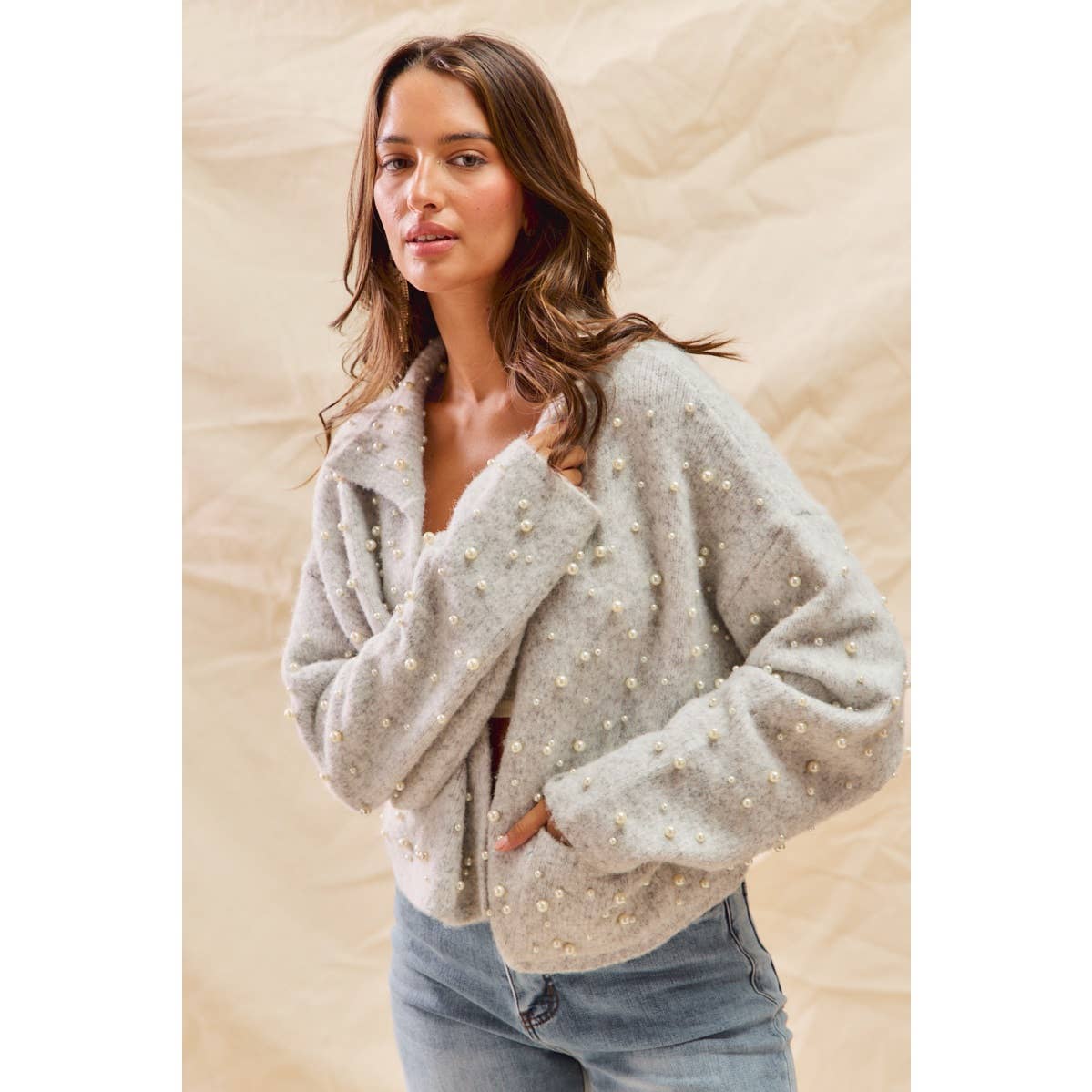 The Estelle Pearl Cardigan