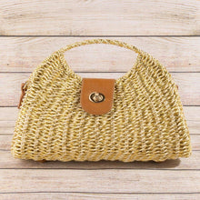 Load image into Gallery viewer, Woven Straw Handbag
