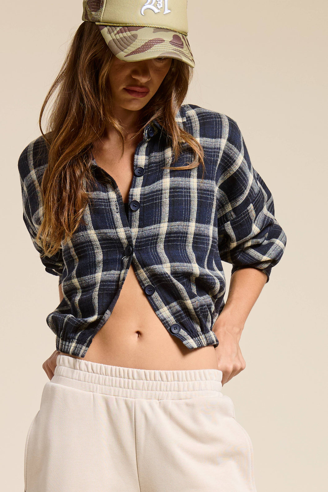 Dakota Plaid Button Up Shirt (2 Colors)