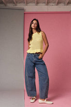Load image into Gallery viewer, Ciara Knit Peplum Top (2 Colors)
