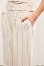 Load image into Gallery viewer, Striped Wide Leg Vest/Pant Set
