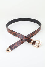 Load image into Gallery viewer, Leopard Print 3 Buckle Belt
