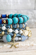 Load image into Gallery viewer, Multi Beaded Natural Stone Bracelet
