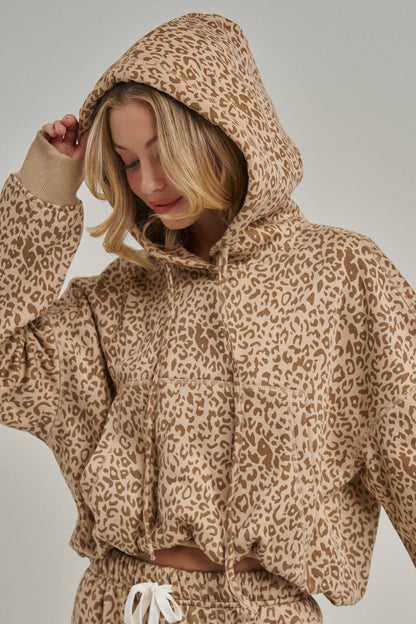 Wild Side Leopard Hoodie