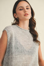 Load image into Gallery viewer, Chloe Sheer Sweater Top
