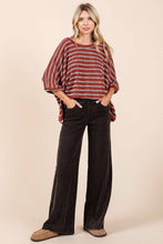 Load image into Gallery viewer, Roe Washed Denim Wide Leg Pant
