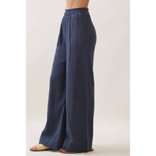 Load image into Gallery viewer, Ocean Beach Gauze Wide Leg Pant
