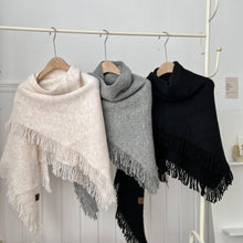 Load image into Gallery viewer, The Fringe Affair Knit Shawl (5 Colors)
