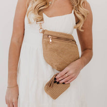 Load image into Gallery viewer, Rachel Raffia Bum Bag (3 Colors)
