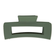 Load image into Gallery viewer, Large Matte Hair Claw - Green
