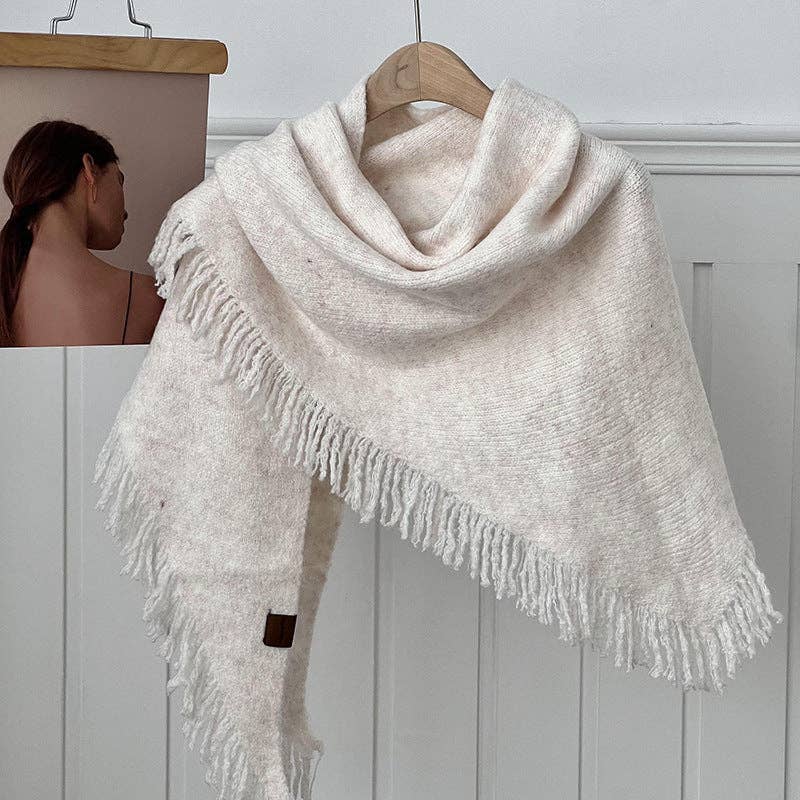 The Fringe Affair Knit Shawl (5 Colors)