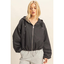 Load image into Gallery viewer, Skylar Hooded Zip-Up Jacket (2 Colors)
