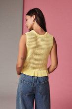 Load image into Gallery viewer, Ciara Knit Peplum Top (2 Colors)
