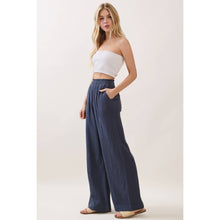 Load image into Gallery viewer, Ocean Beach Gauze Wide Leg Pant
