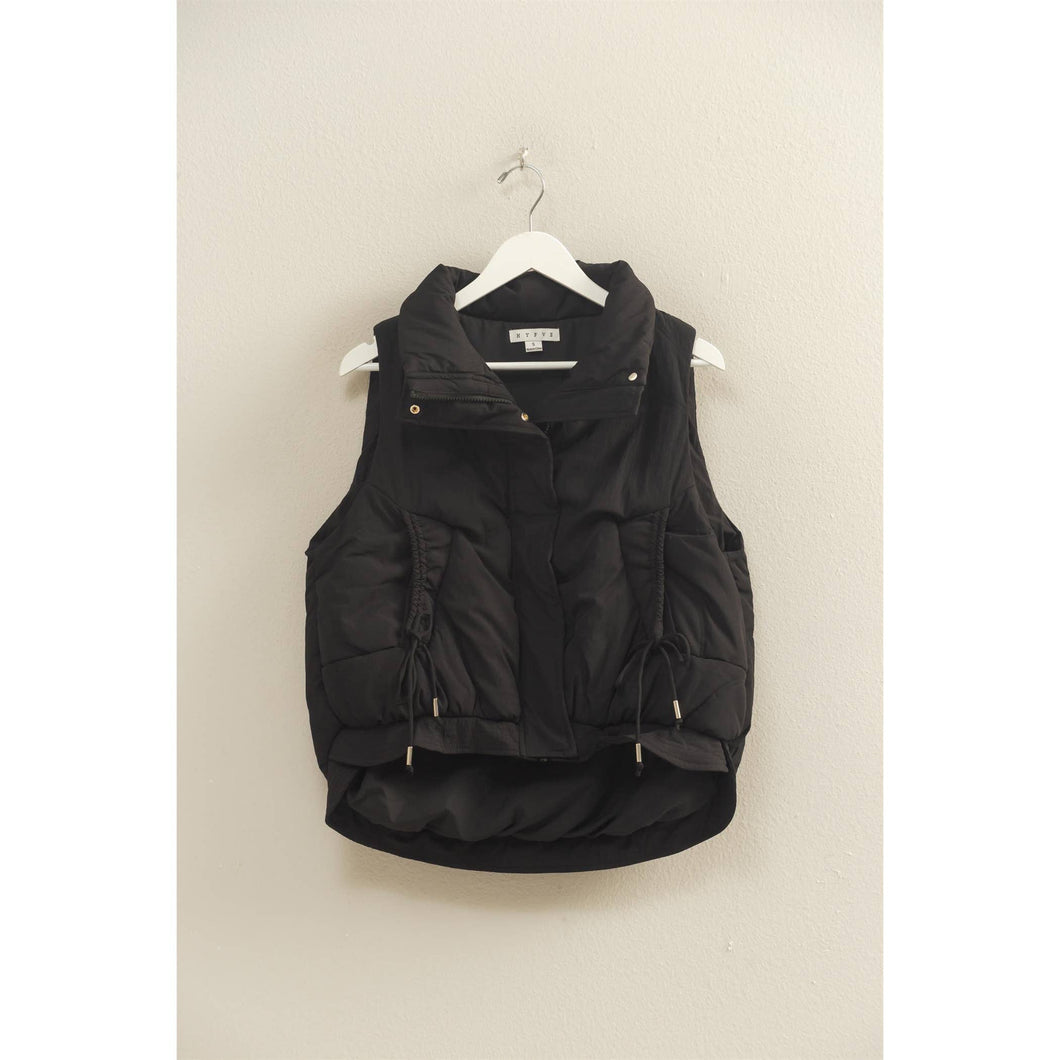 The Ridge High Quilted Puffer Vest (4 Colors)