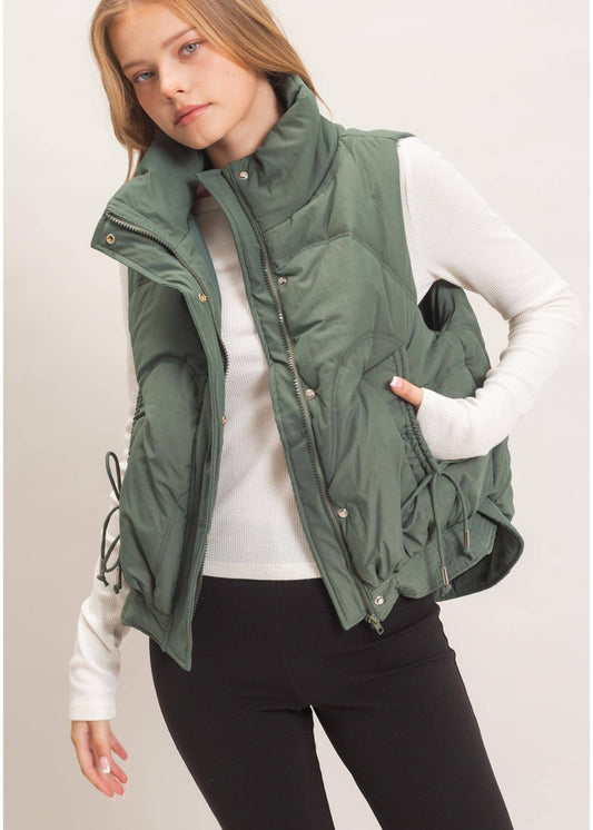 The Briar Quilted Puffer Vest (2 Colors)