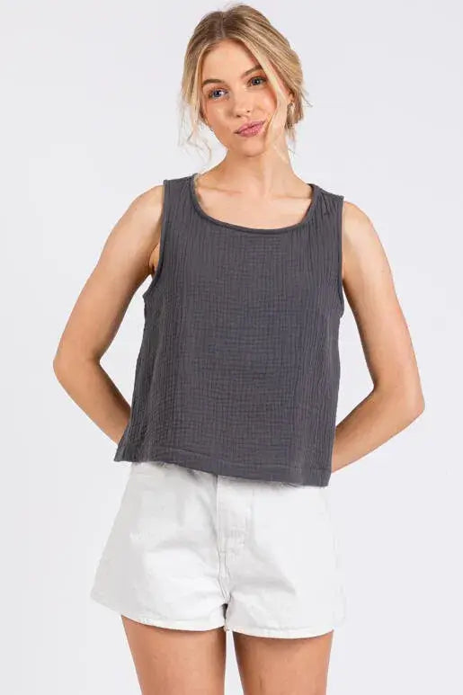 Easy Days Gauze Tank