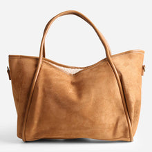 Load image into Gallery viewer, Faux Suede Tote
