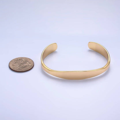 24K Gold Filled Minimalist Band Cuff