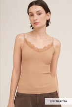 Load image into Gallery viewer, Olivia Lace Trim V-Neck Cami (5 Colors)
