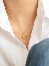 Load image into Gallery viewer, Orla Classic Petite Square Necklace
