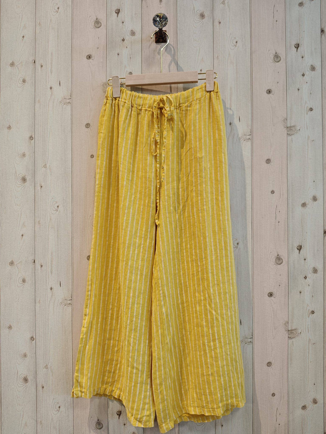 Daisy Linen Striped Pant(5 Colors)
