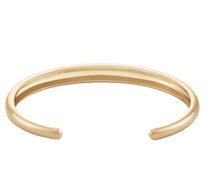 Load image into Gallery viewer, 18K Gold Dome Cuff Bracelet
