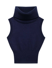 Load image into Gallery viewer, Audra Mock Neck Knitted Tank Top

