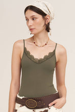 Load image into Gallery viewer, Olivia Lace Trim V-Neck Cami (5 Colors)
