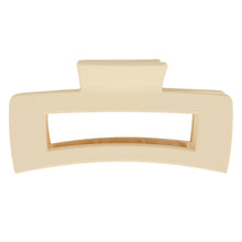 Load image into Gallery viewer, Large Matte Hair Claw - Cream

