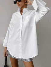 Load image into Gallery viewer, Easy Days White Button Down Shirt
