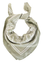Load image into Gallery viewer, Paisley Silk Bandana Scarf
