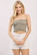 Load image into Gallery viewer, Ruffle Smocked Bandeau
