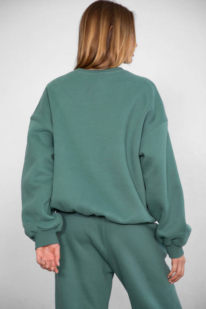 The Lounge Plush Fleece Crew Neck Sweatshirt (2 Colors)