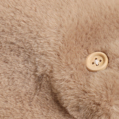 Faux Fur Convertible Mittens (4 Colors)