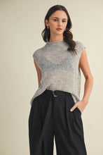 Load image into Gallery viewer, Chloe Sheer Sweater Top
