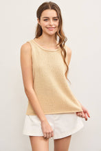 Load image into Gallery viewer, Kris Sweater Tank Top
