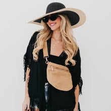 Load image into Gallery viewer, Rachel Raffia Bum Bag (3 Colors)

