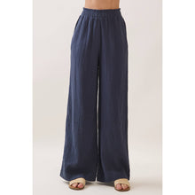 Load image into Gallery viewer, Ocean Beach Gauze Wide Leg Pant
