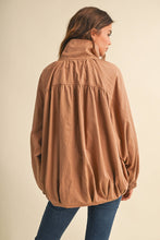 Load image into Gallery viewer, Delphine Light Weight Bubble Hem Jacket
